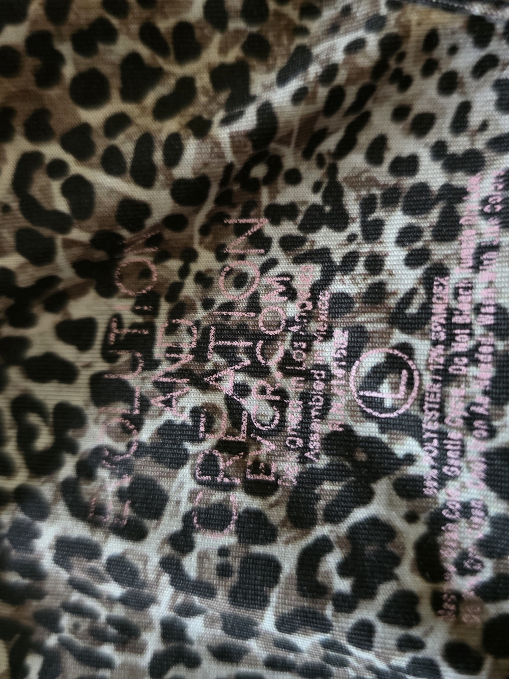 (Set Of 4) Leopard, Snake Print & Olive Tie Dye Racerback Cropped Tanks - Picture 9 of 14